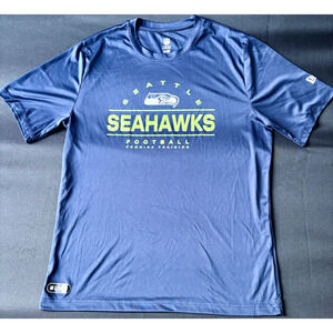 Official Seattle Seahawks NFL Combine Training Men's Size L T-shirt New Era
